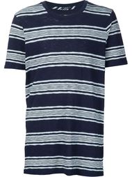 striped fine-knit T-shirt Denham