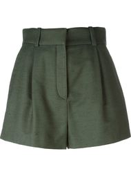 pleated shorts Versace
