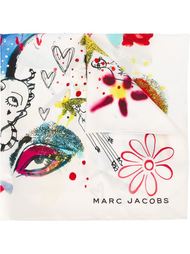 Collage Print scarf  Marc Jacobs