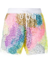 Sequin-Embellished Shorts Ashish
