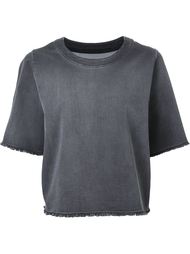 frayed denim top Mm6 Maison Margiela