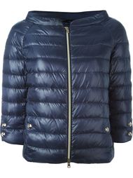 short sleeve puffer jacket Herno