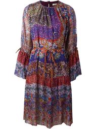 painted floral print dress Etro