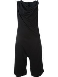 draped short jumpsuit Masnada