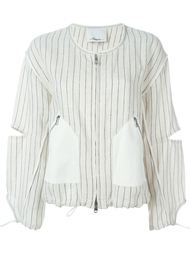 pinstripe bomber jacket 3.1 Phillip Lim