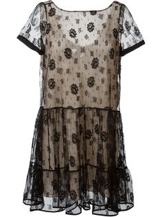 кружевное платье Red Valentino