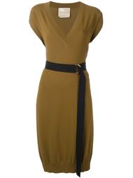belted knit dress Erika Cavallini