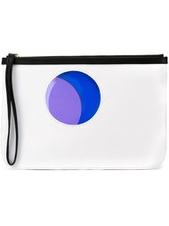 contrast circle detail clutch Pierre Hardy