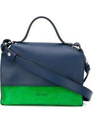 small bicolour crossbody bag Jil Sander