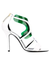 'White blue green shades' sandals Pierre Hardy