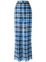 широкие брюки в клетку MSGM