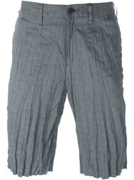 шорты с мятым эффектом  Issey Miyake Men
