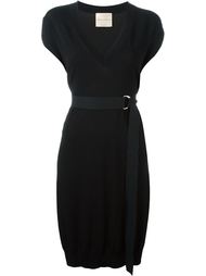 belted knit dress Erika Cavallini