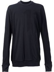 logo print sweatshirt 11 By Boris Bidjan Saberi