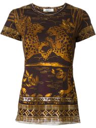 jaguar print T-shirt Valentino