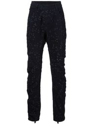 hand embroidered denim jeans 11 By Boris Bidjan Saberi