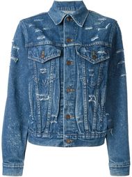 Marilyn Monroe patch denim jacket  Forte Couture