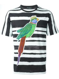 parrot print T-shirt Dolce &amp;amp; Gabbana