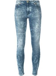 smoke print skinny trousers Michael Michael Kors