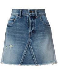 denim mini skirt Saint Laurent