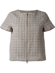 broderie anglaise jacket Herno