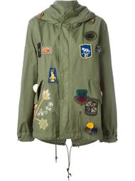 patched hooded jacket Mr &amp;amp; Mrs Italy