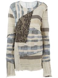 patchwork sweater Damir Doma