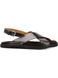 cross strap sandals Umit Benan