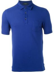 patch pocket polo shirt Zanone