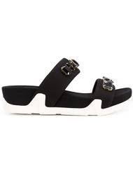 jewel encrusted sandals Ash