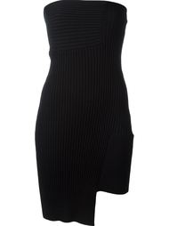 ribbed knit asymmetric dress  Anthony Vaccarello