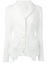 blazer style cardigan Sacai