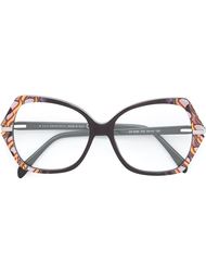 oversized frame glasses  Emilio Pucci