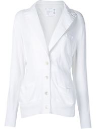 blazer style cardigan Sacai