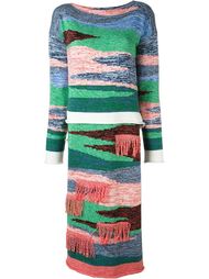 платье-свитер дизайна колор-блок Ports 1961