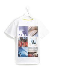 футболка с принтом  Armani Junior