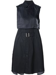 belted shirt dress Y-3