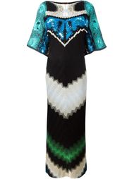 sequinned knit maxi dress Missoni