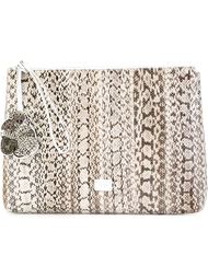 snakeskin effect clutch bag Nº21