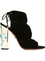 embellished heel sandals Aquazzura