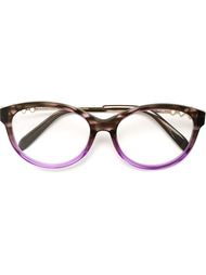 round frame glasses    Emilio Pucci
