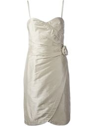 rose embellished party dress Armani Collezioni