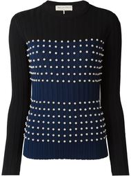 pearl-embellished sweater Emilio Pucci