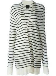 striped open cardigan Rta