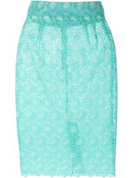 floral lace pencil skirt Daizy Shely