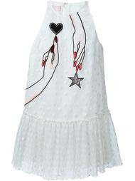 embroidered hands mini dress Giamba