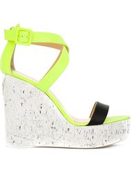 wedge strappy sandals Giuseppe Zanotti Design