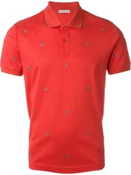 logo embellished polo shirt Moncler