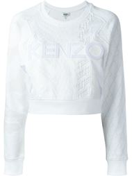 multi pattern sweatshirt Kenzo