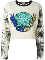 shell print sweatshirt Fausto Puglisi